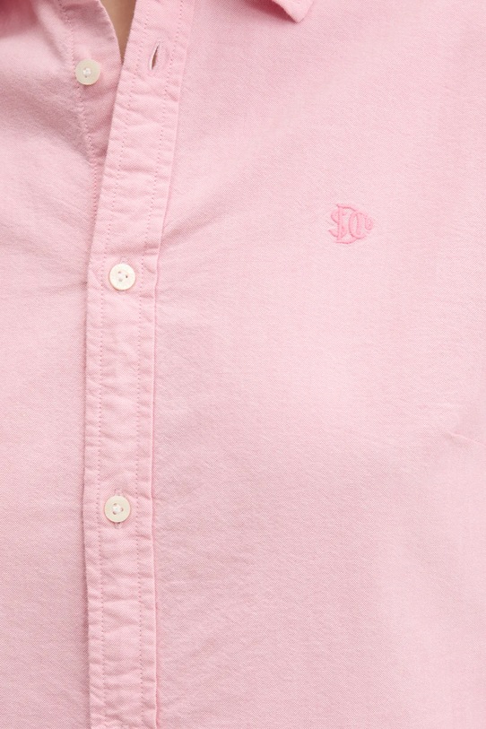 Bavlněná košile Superdry W4010473A.D9O růžová