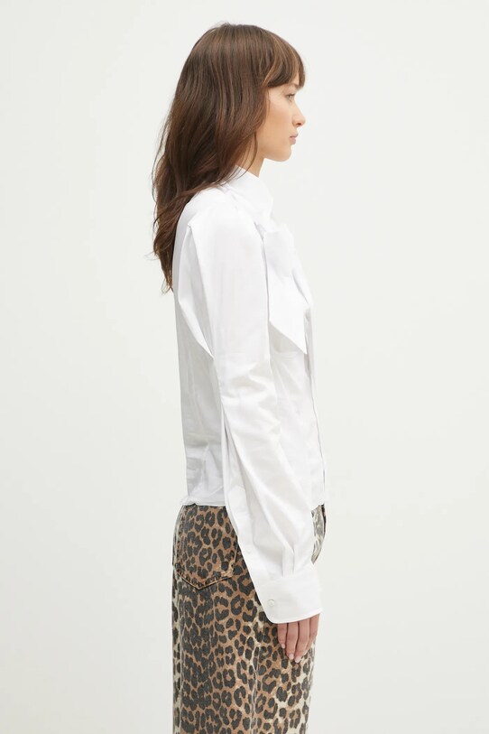 Ottolinger shirt Deconstructed Lavalliere Blouse white 111.400211.01