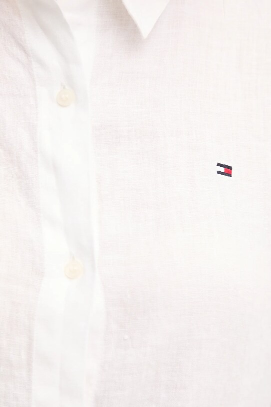 Ленена риза Tommy Hilfiger WW0WW46169 бял