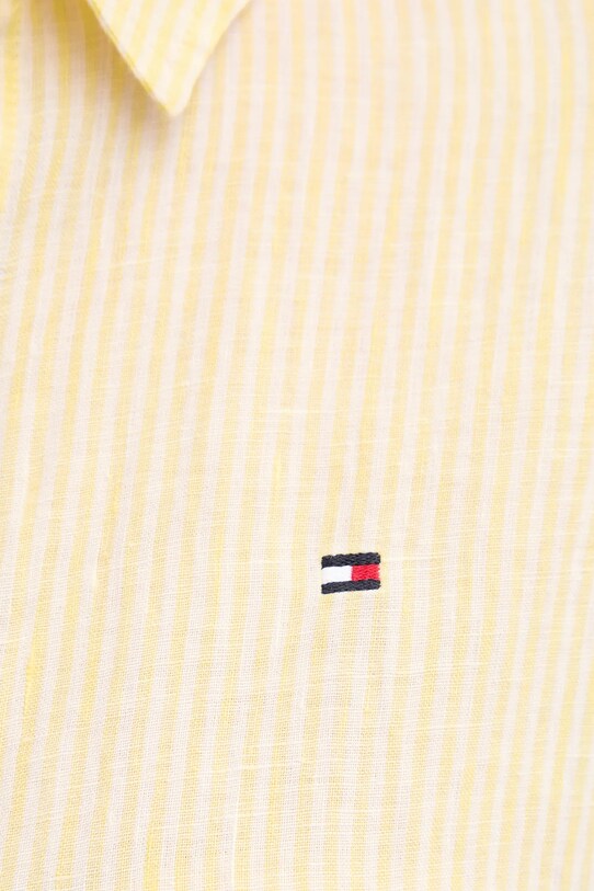 Ленена риза Tommy Hilfiger WW0WW46169 жълт