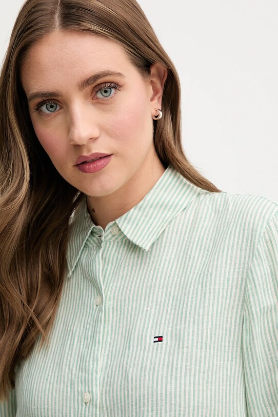 Tommy Hilfiger len ing zöld WW0WW44679