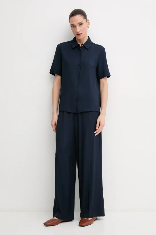 Сорочка Tommy Hilfiger WW0WW44683 темно-синій SS25