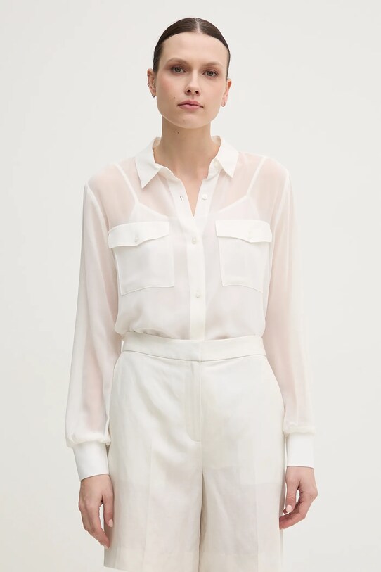 Dkny koszula biały P51MGJ39