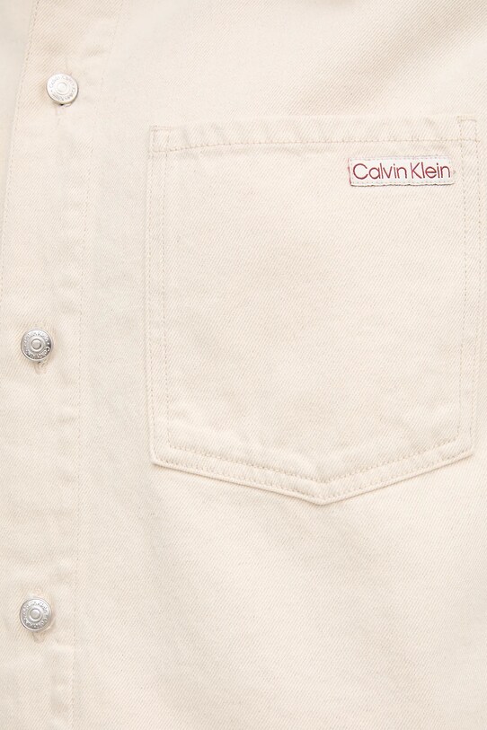 Джинсовая рубашка Calvin Klein Jeans J20J225175 бежевый