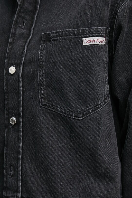 Джинсовая рубашка Calvin Klein Jeans J20J225517 чёрный