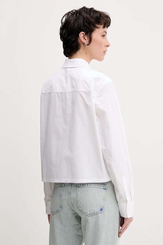 Îmbrăcăminte Karl Lagerfeld Jeans cămașă din bumbac A2W11027 alb