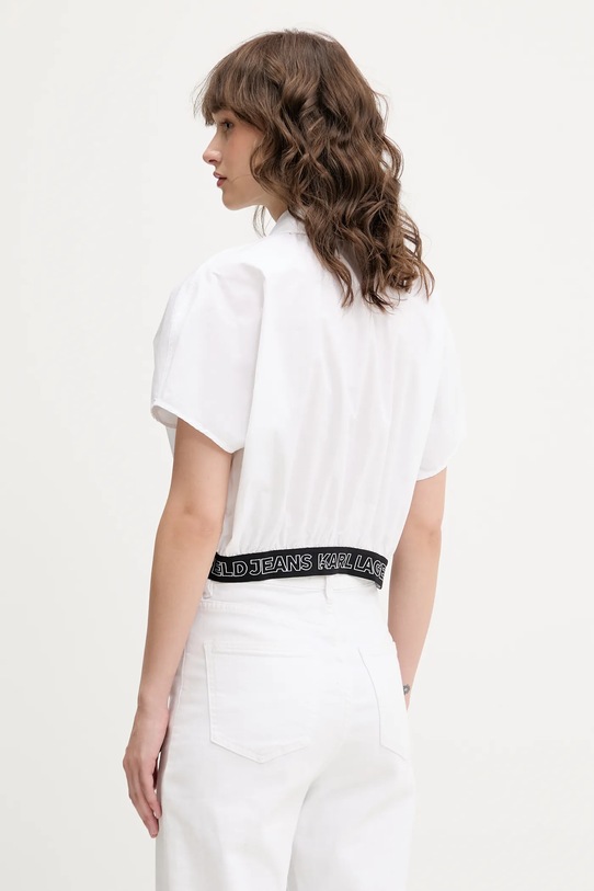 Odzież Karl Lagerfeld Jeans koszula A2W11017 biały