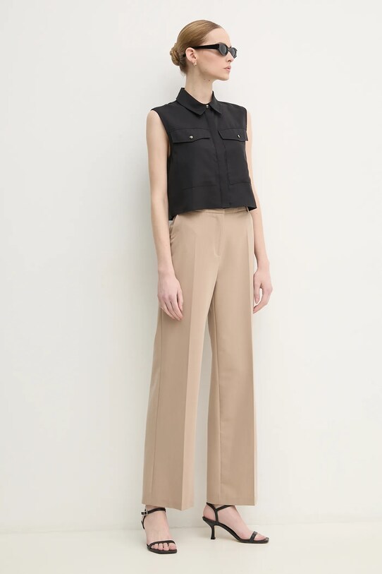 Gaudi camicia 511BD45014 nero SS25