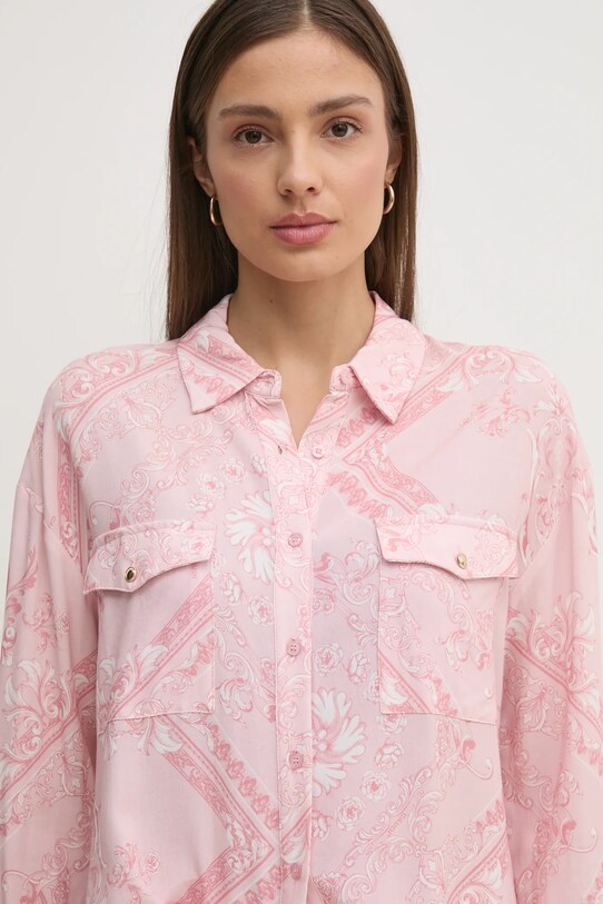 Gaudi camicia rosa 511BD45015