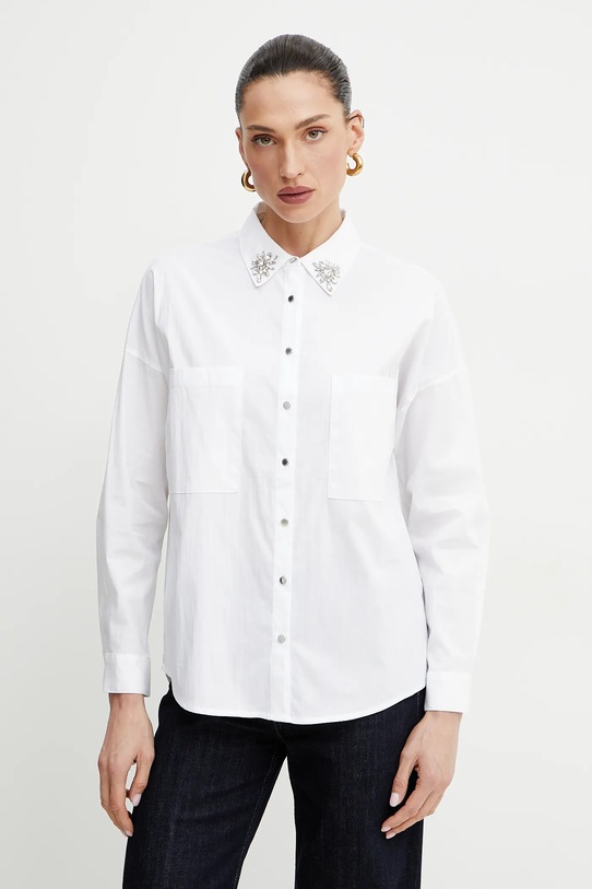 Morgan koszula CGREY z elastanem biały CGREY
