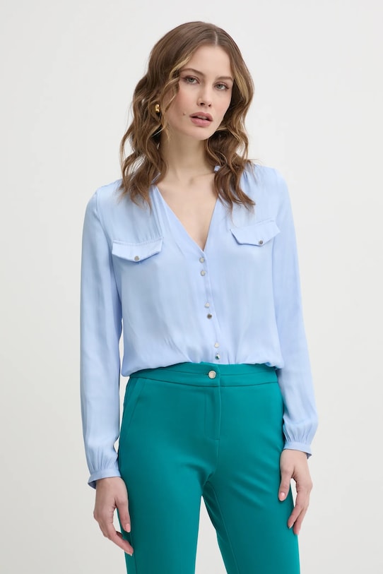 Morgan camasa CIBILE lung albastru CIBILE