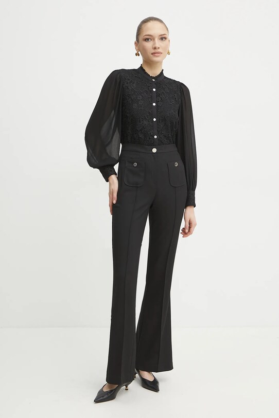Morgan camicia CISLO CISLO nero SS25