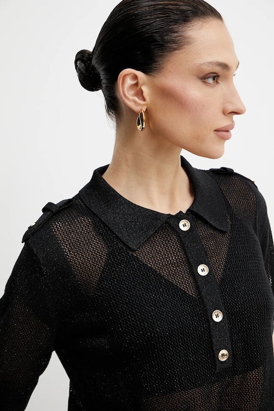 Πόλο Fracomina μαύρο FS25ST7001K51401