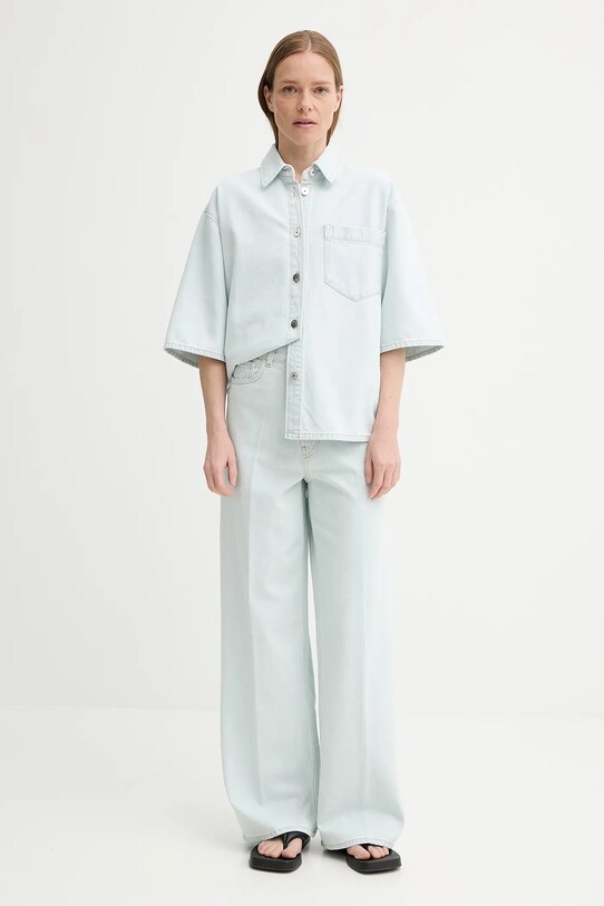 AERON koszula jeansowa ABBOTT SH193570 niebieski SS25