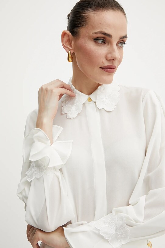 Рубашка Elisabetta Franchi белый CA10552E2