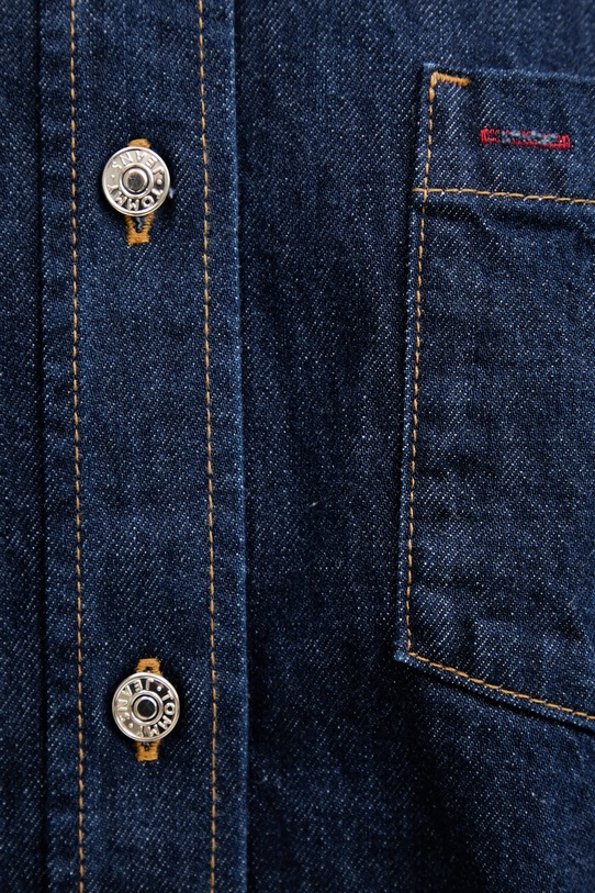 Tommy Jeans kurtka jeansowa DW0DW20567 granatowy