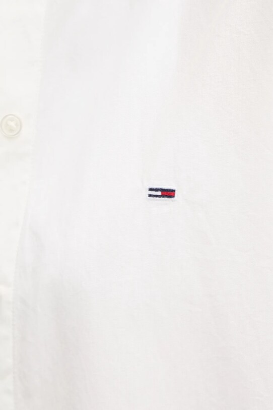 Tommy Jeans cămașă din bumbac DW0DW20290 alb