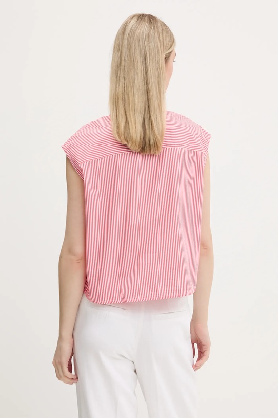 Îmbrăcăminte Tommy Jeans cămașă din bumbac DW0DW20291 roz