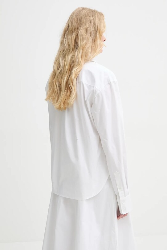 Îmbrăcăminte Herskind cămașă din bumbac Dara 5558202 alb