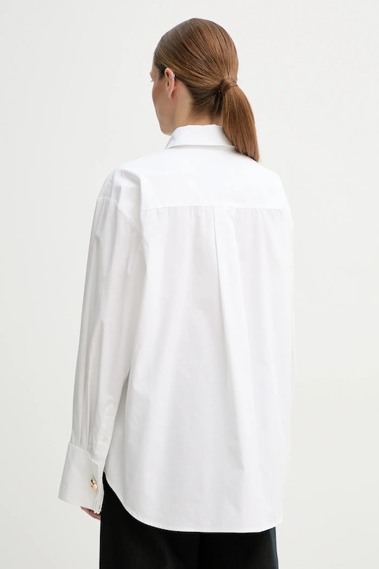 Odzież Herskind koszula bawełniana Olga 5598202 biały