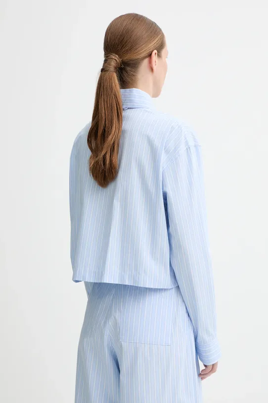 Ρούχα Βαμβακερό πουκάμισο Won Hundred 3489.14268 μπλε