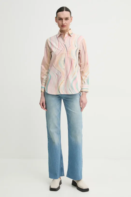 PS Paul Smith camicia in cotone W2R.331B.P31281 rosa SS25