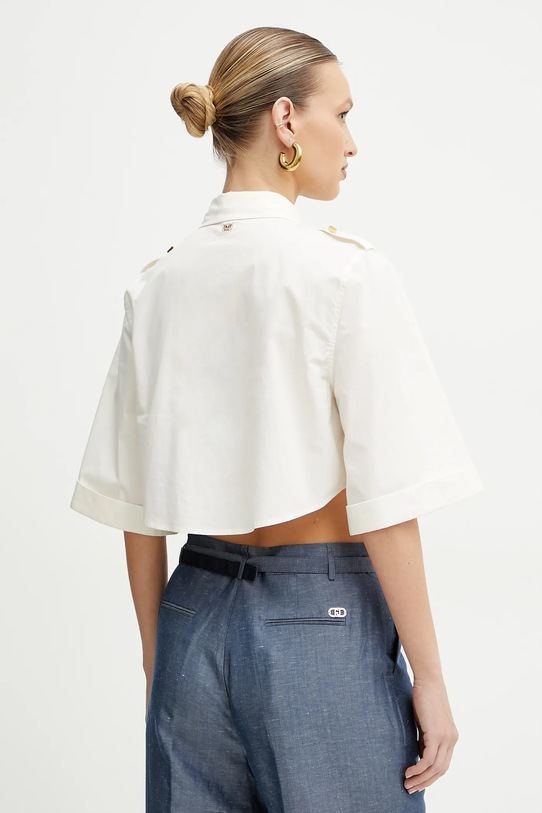 Oblečenie Bavlnená košeľa Marciano by Guess PAT 5GGH27.7315A béžová