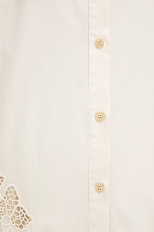 Marciano Guess cămașă din bumbac BROOKE 5GGH41.7313A bej