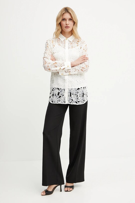 Marciano Guess camicia LIU 5GGH35.7318A beige SS25