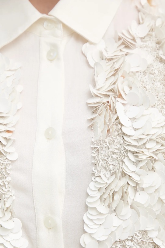 Πουκάμισο Bruuns Bazaar BBW4374 μπεζ