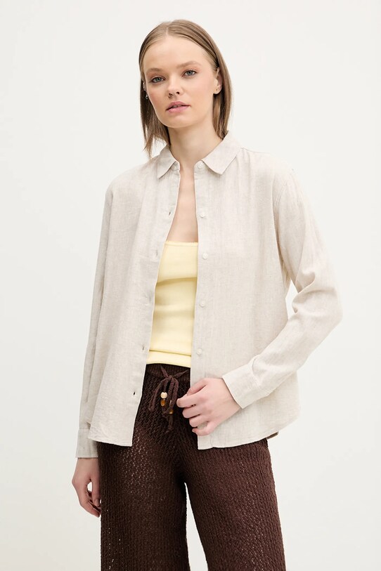 Abercrombie & Fitch camasa de in bej KI140.5554.415