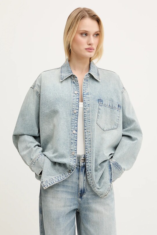 Miss Sixty camicia di jeans denim blu 6S1XJ49500