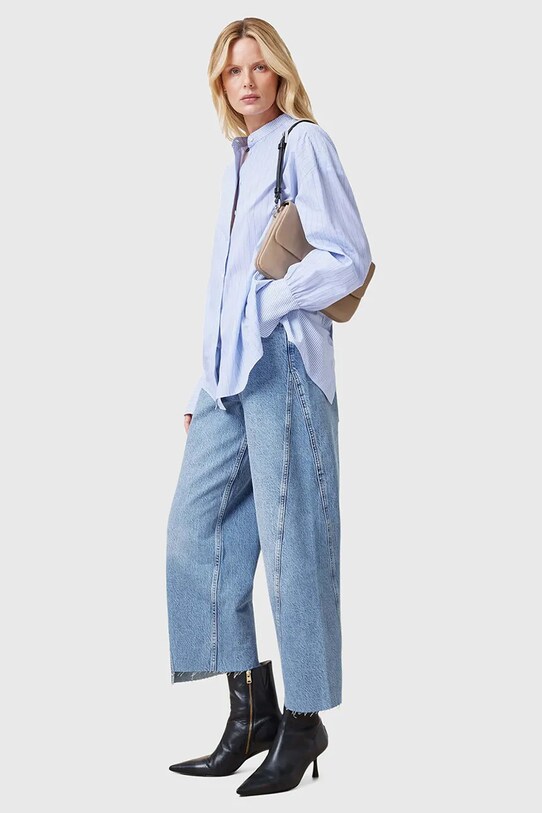 AllSaints camasa din bumbac ANA W047PC