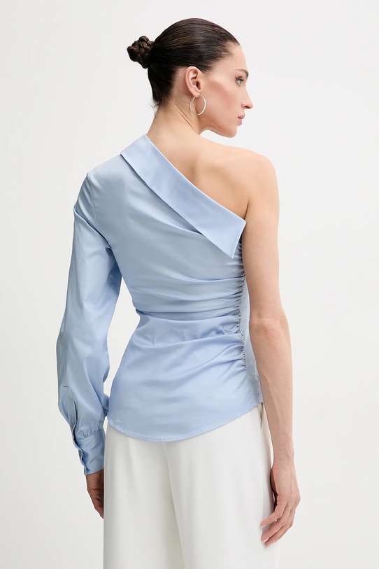 Одежда Хлопковая рубашка Karl Lagerfeld A2W11005 голубой