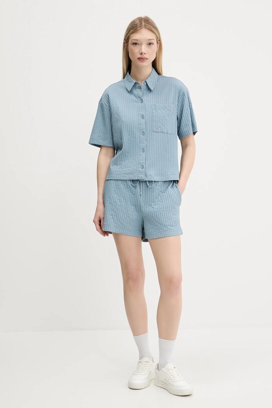 Vans koszula VN000M99CFL1 niebieski SS25