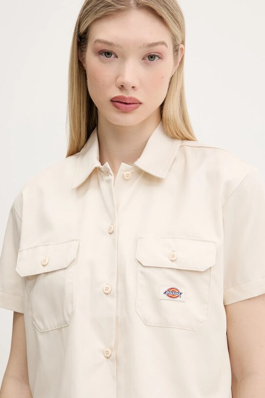 Dickies camicia beige DKDFS573F901
