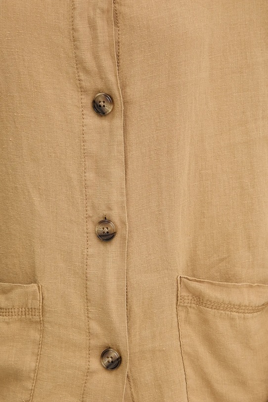 Льняная рубашка MAX&Co. 2516111035200 зелёный