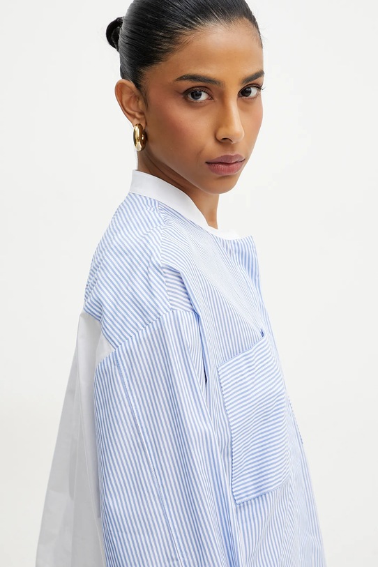 Bavlnená košeľa MAX&Co. modrá 2516111043200