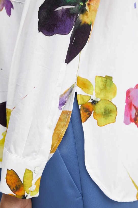 MAX&Co. koszula bawełniana 2516111054200 biały