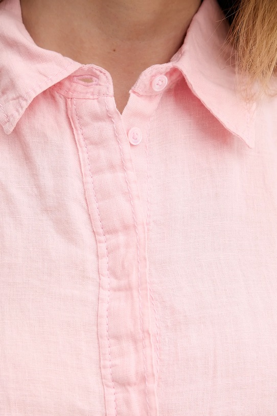 MAX&Co. cămașă de in 2516161025200 roz