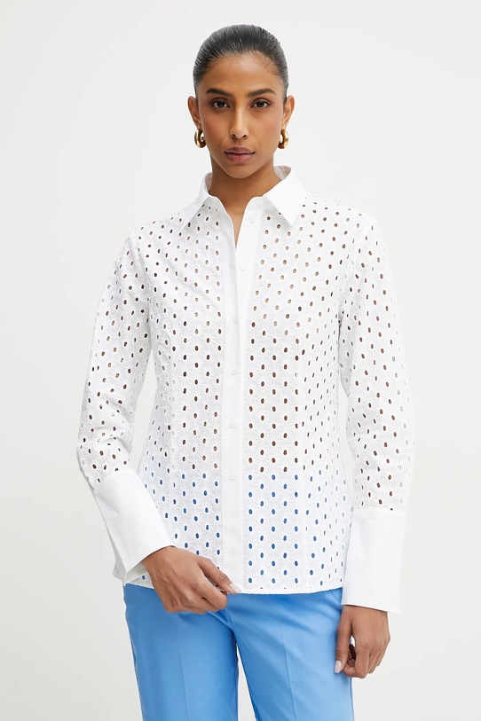 MAX&Co. koszula bawełniana klasyczny biały 2518111032200