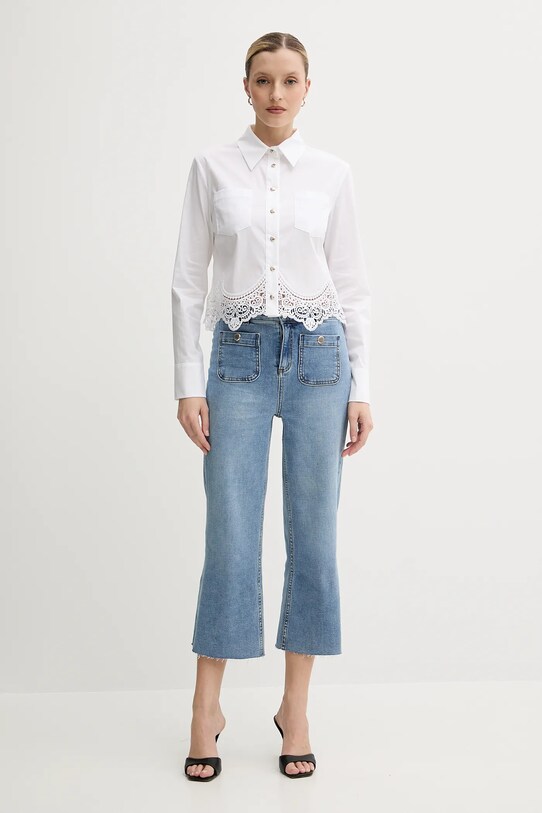 Košeľa Morgan CASBA CASBA biela SS25