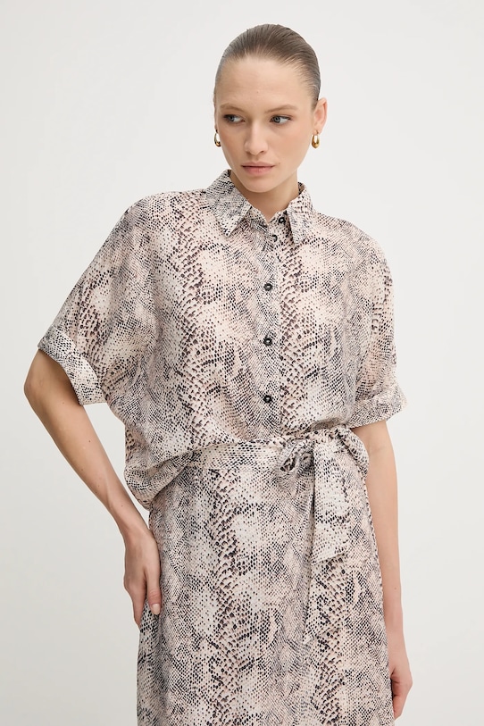 Marc Aurel cămașă cu modele bej 6296.1000.93417