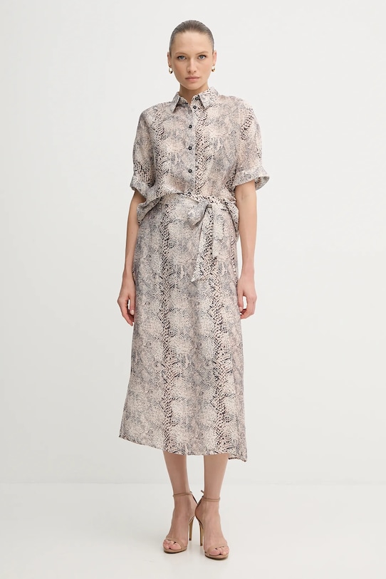 Marc Aurel cămașă 6296.1000.93417 bej SS25