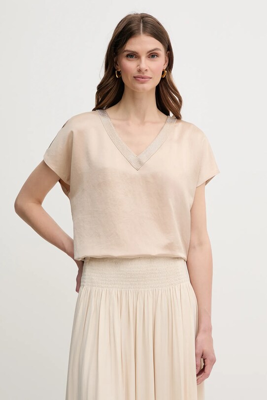 Blúzka Marc Aurel relaxed béžová 6318.2000.93424