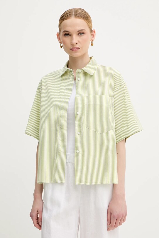 United Colors of Benetton ing elasztánnal zöld 5SZRDQ0C0