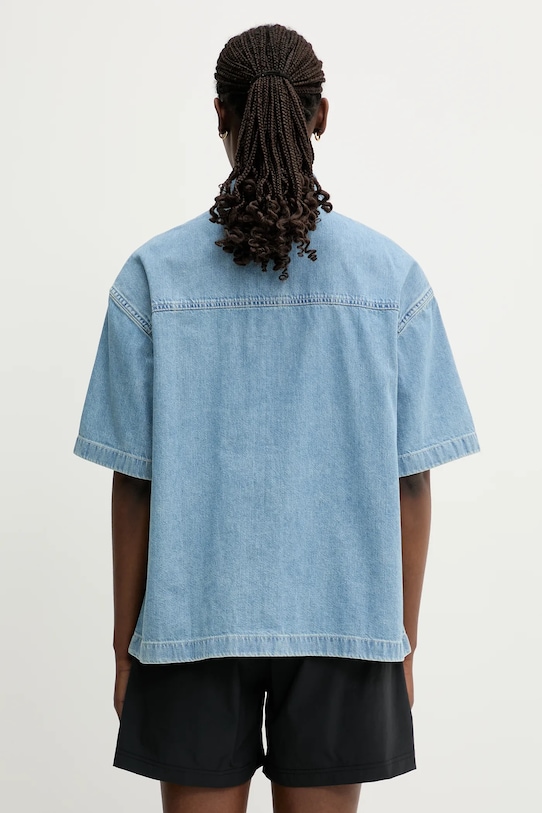 Одяг Джинсова сорочка Carhartt WIP S/S Lovilia Shirt I034558.135 блакитний