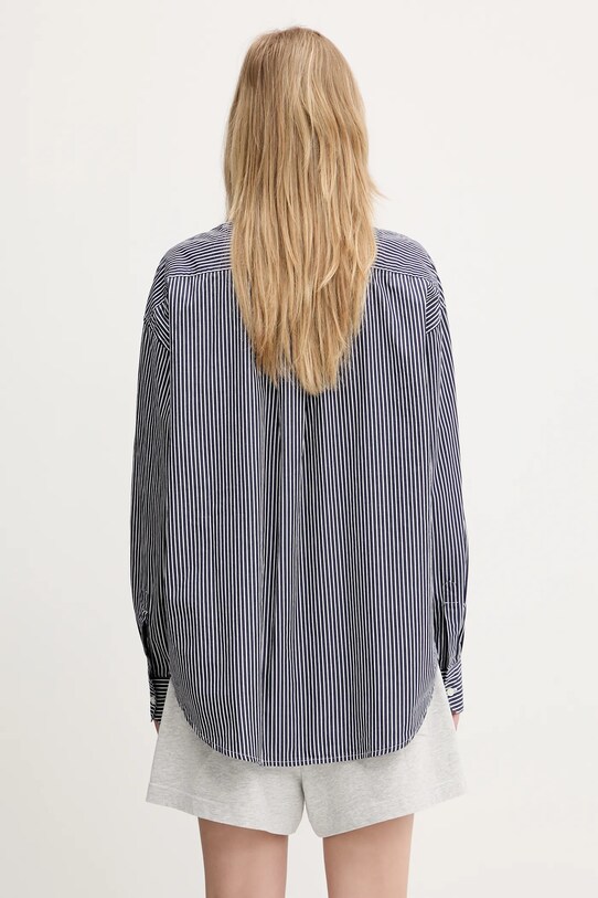 Îmbrăcăminte Carhartt WIP cămașă din bumbac L/S Arvin Shirt I034560.2XXXX bleumarin