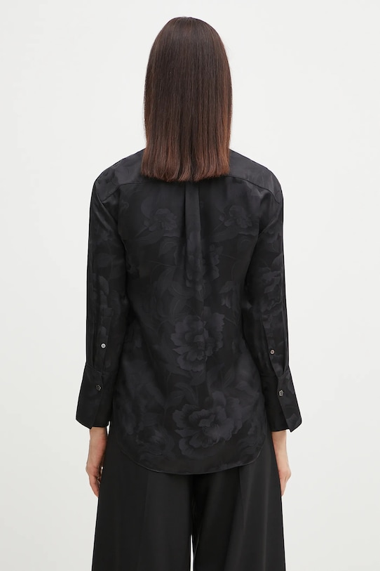 Oblečení Hedvábné tričko Kenzo FF52CH2549JR.99 černá