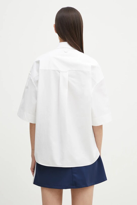 Odzież Kenzo koszula bawełniana FF52CH2589LB.01 biały